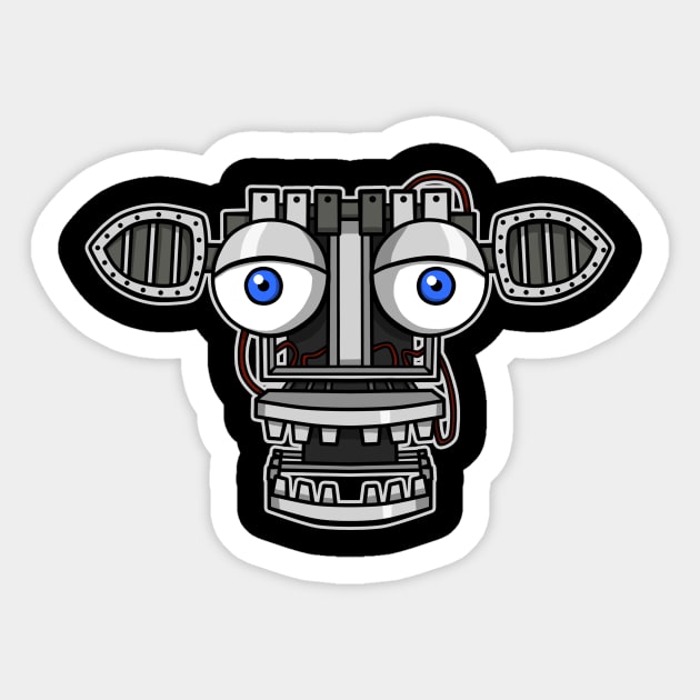 Five Nights at Freddy's - Endoskeleton Sticker by Kaiserin